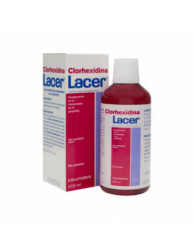 LACER COLUTORIO CLORHEXIDINA 500 ML.