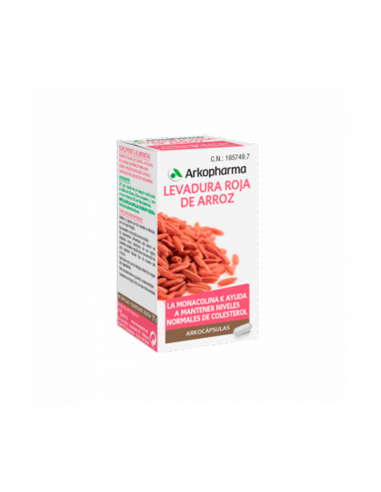 ARKOCAPSULAS LEVADURA ROJA ARROZ 45 CAP