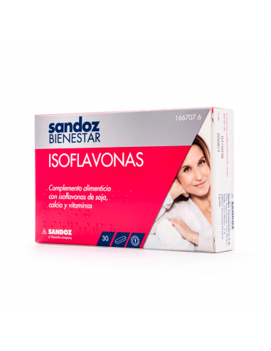 SANDOZ BIENESTAR ISOFLAVONAS 30 COMPR