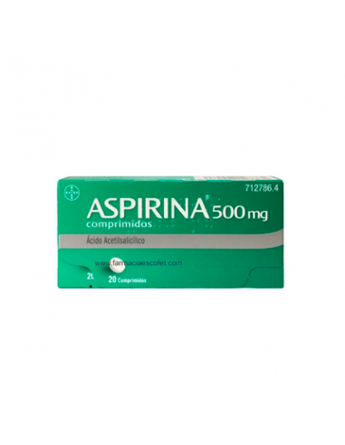 ASPIRINA 500 MG COMPRIMIDOS