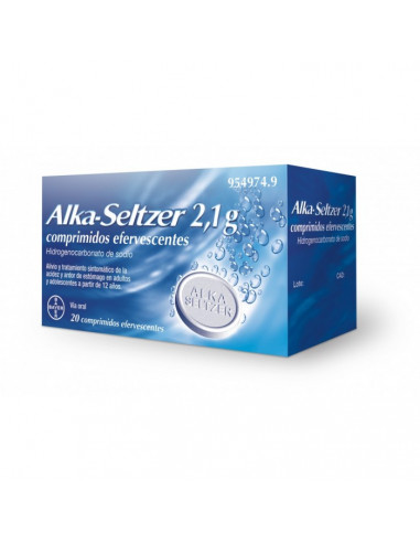 ALKA-SELTZER 2,1 G COMPRIMIDOS...