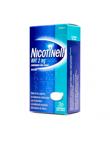 NICOTINELL MINT 2 MG 36 COMPRIMIDOS...