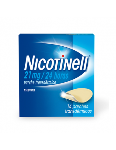 NICOTINELL 21 MG/24 HORAS 14 PARCHES...