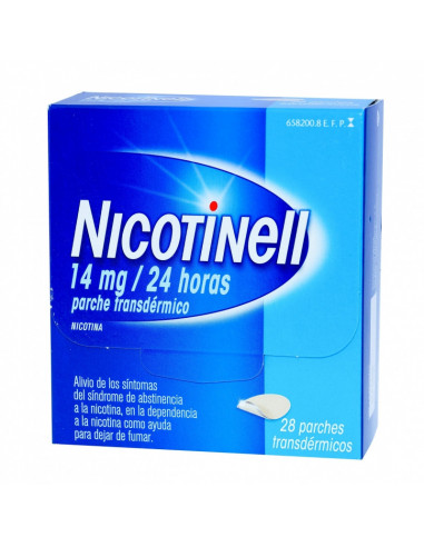 NICOTINELL 14 MG/24 HORAS 28 PARCHES...