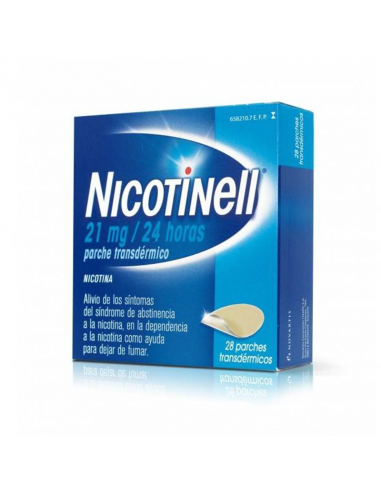 NICOTINELL 21 MG/24 HORAS 28 PARCHES...