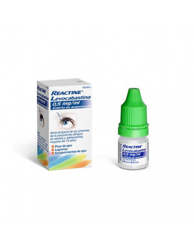 REACTINE LEVOCABASTINA 0,5 MG/ML...