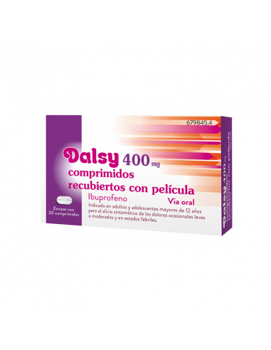 DALSY 400 MG COMPRIMIDOS RECUBIERTOS...