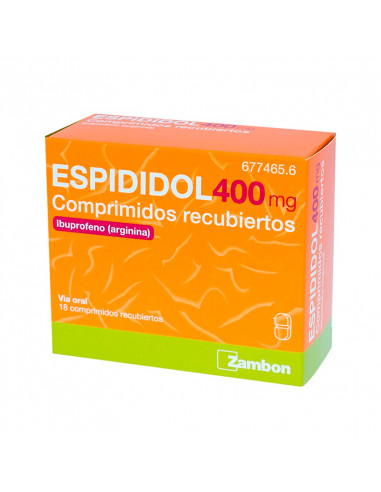 ESPIDIDOL 400 mg COMPRIMIDOS RECUBIERTOS
