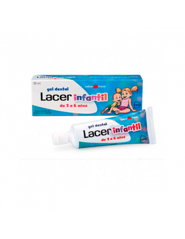 GEL LACER INTANTIL FRESA 75 ML