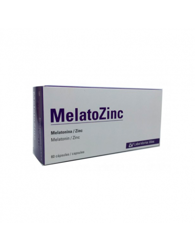 MELATOZINC 1 MG 60 CAPSULAS