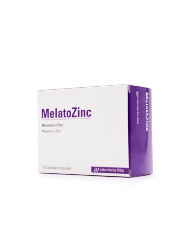 MELATOZINC 120 CAPSULAS 1 MG