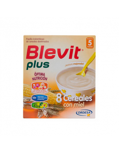 BLEVIT PLUS 8 CEREALES MIEL  600 GR